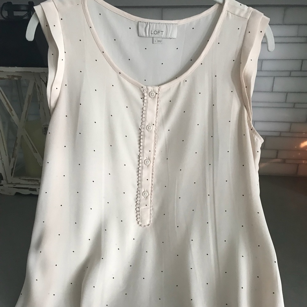 LOFT blush top